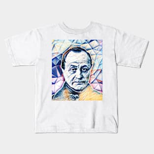 Auguste Comte Portrait | Auguste Comte Artwork 12 Kids T-Shirt